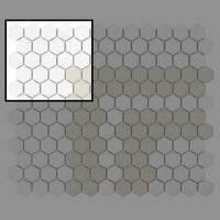 Mosaik Mini Hexagon Stripe 2.3.C matt