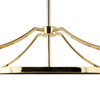 Hängeleuchte Manhattan Gold Schwarz