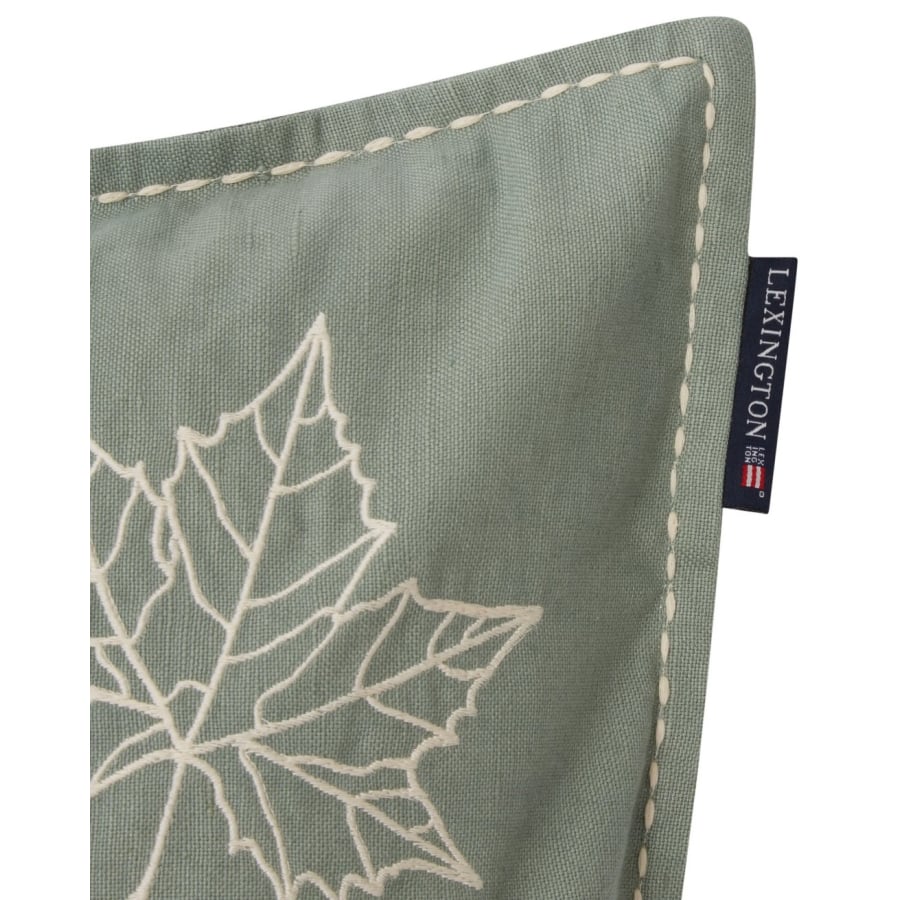 Leaves Kissenhülle  green/light beige