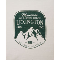 Lexington Mountain Logo Kissenhülle - White/Green