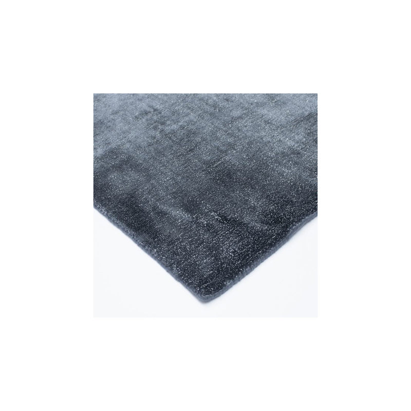 Teppich Linen Dark Blue Rund 200 cm