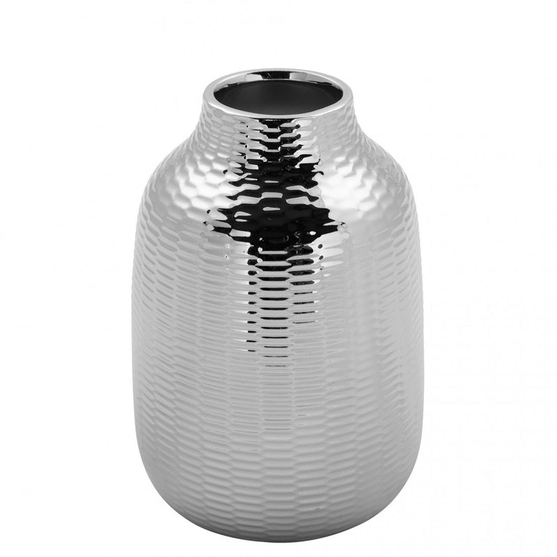 Vase Jula 13 cm silber