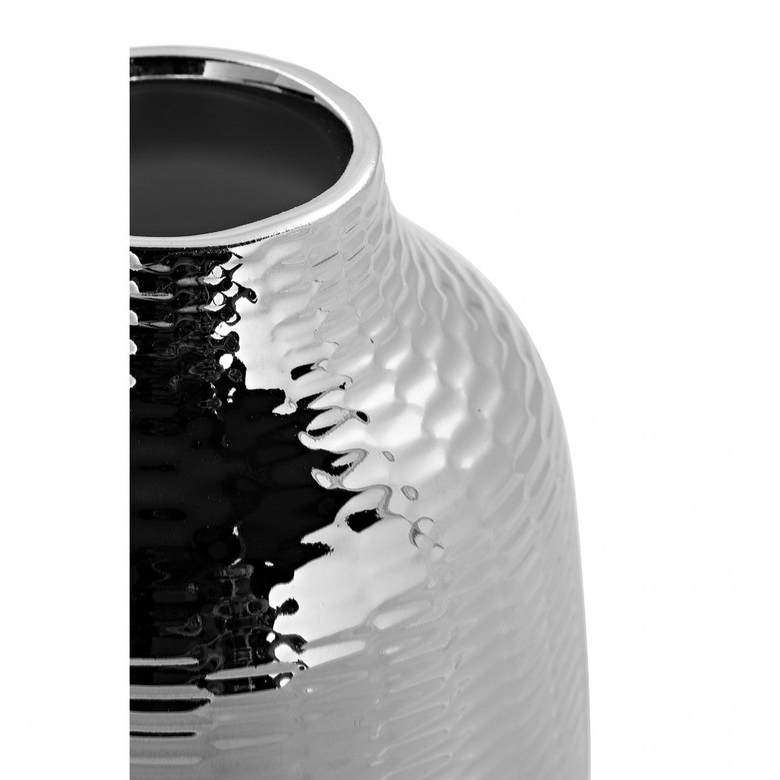 Vase Jula 13 cm silber