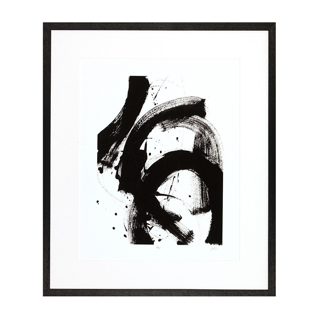 Wandbild Onyx Gesture II
