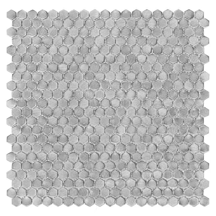 Mosaik Allumi Silver Hexagon