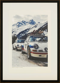 Wandbild Firestone - Alpes d'Huez