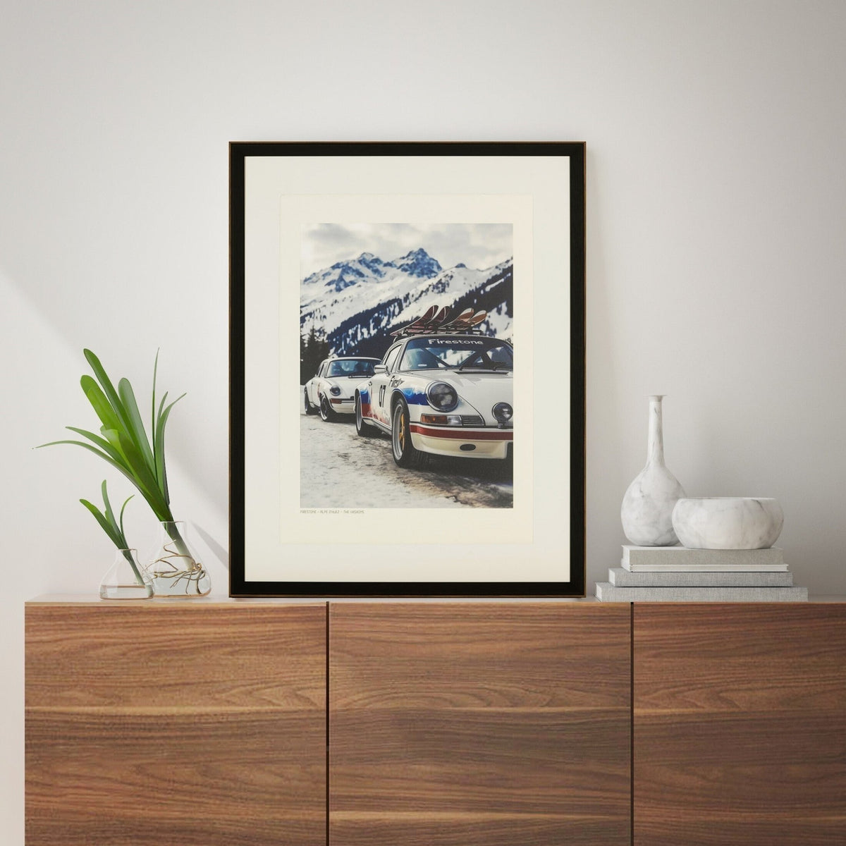 Wandbild Firestone - Alpes d'Huez