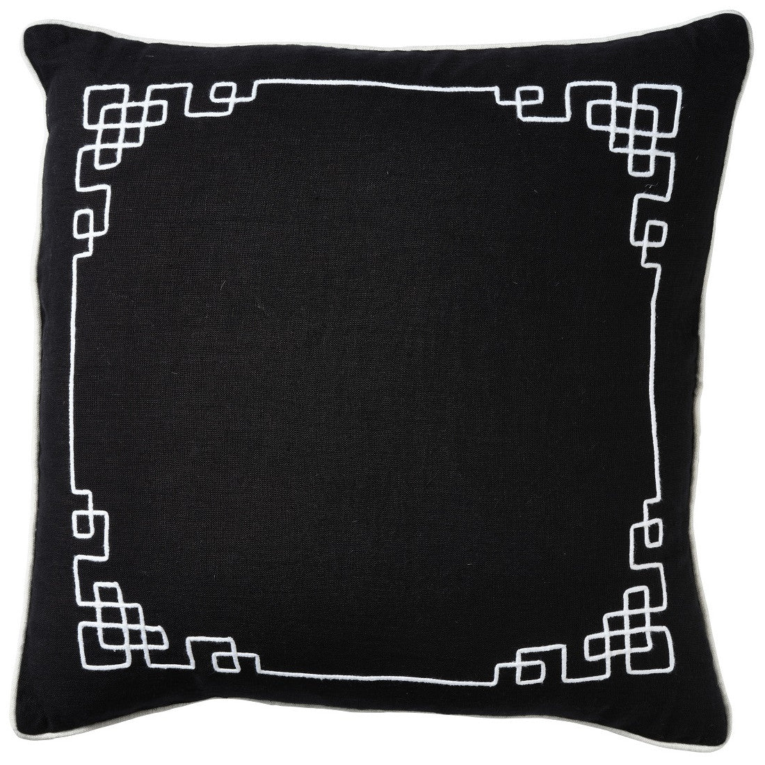 Paloma Living Dekokissen Linen Bedford Black 50x50