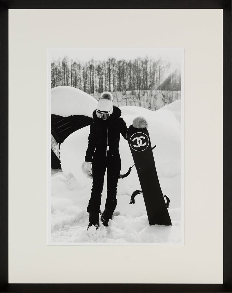 Wandbild Snowboard