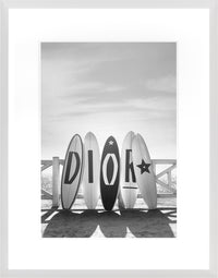 Wandbild Dior Surfboards