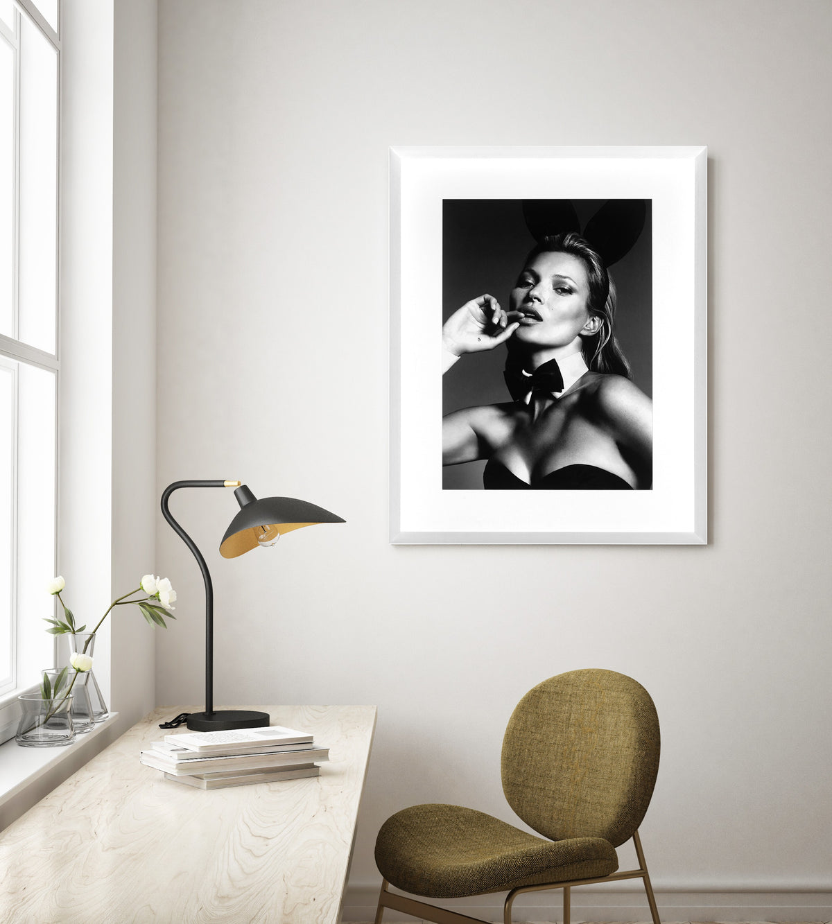 Wandbild Kate Moss