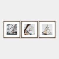 Wandbild Classic Yacht -Set of 3