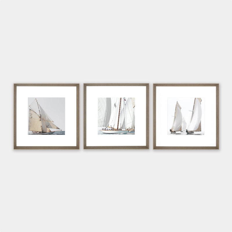 Wandbild Trio Classic Yacht - Set of 3