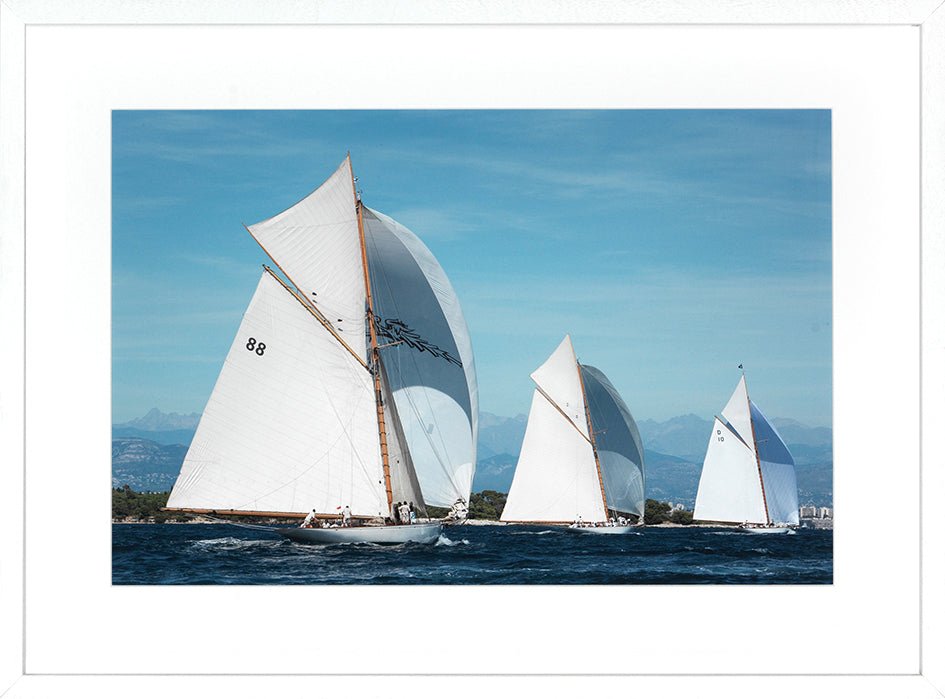 Wandbild Sailing from Ben Wood - Set of 4