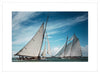 Wandbild Sailing from Ben Wood - Set of 4