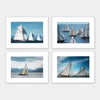 Wandbild Sailing from Ben Wood - Set of 4