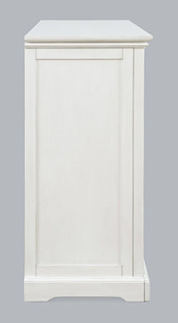 Sideboard Avola Art-Deco used White 2-türg