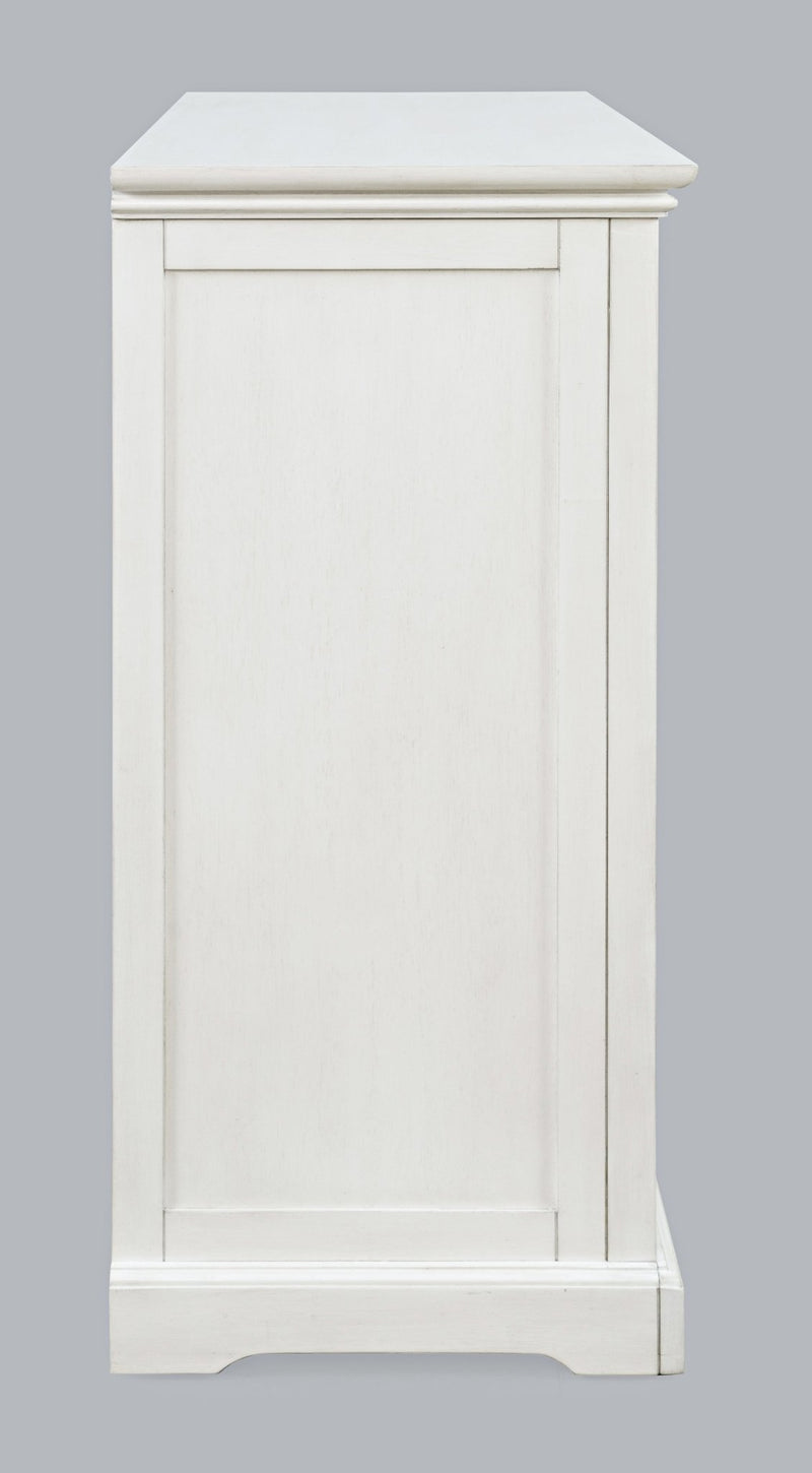 Sideboard Avola Art-Deco used White 2-türg