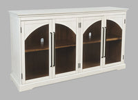 Sideboard Avola Art-Deco used white