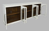 Sideboard Avola Art-Deco used white No3