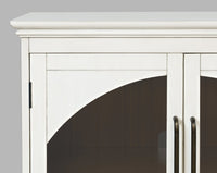 Sideboard Avola Art-Deco used white No3