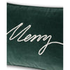 Kissenhülle Merry Cotton Velvet Pillow Green 30X50cm