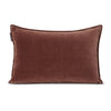 Lexington Logo Message Velvet Kissen mit Füllung - Brown