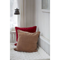 Lexington Velvet Kissenhülle - Red
