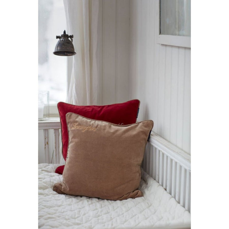 Lexington Velvet Kissenhülle - Red