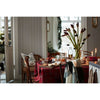 Lexington Spruce Stars Velvet Kissenhülle - White/Green/Red