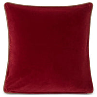 Lexington Merry Little Velvet Kissenhülle - Red/Beige
