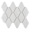 Mosaik Carrara White Crest