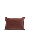 Lexington Logo Message Velvet Kissen mit Füllung - Brown