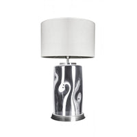 Tischleuchte Ruu Chrom Inox