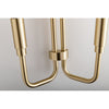 Mitzi by Hudson Valley Kronleuchter Brigitte Aged Brass 6 flm