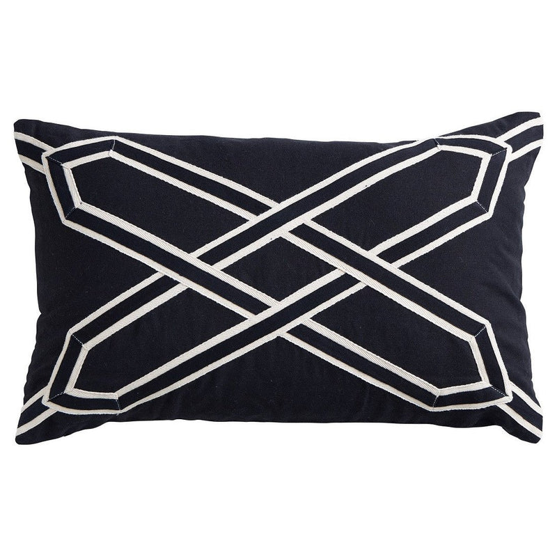 Paloma Living Kissen Nantucket Black 30x50 cm
