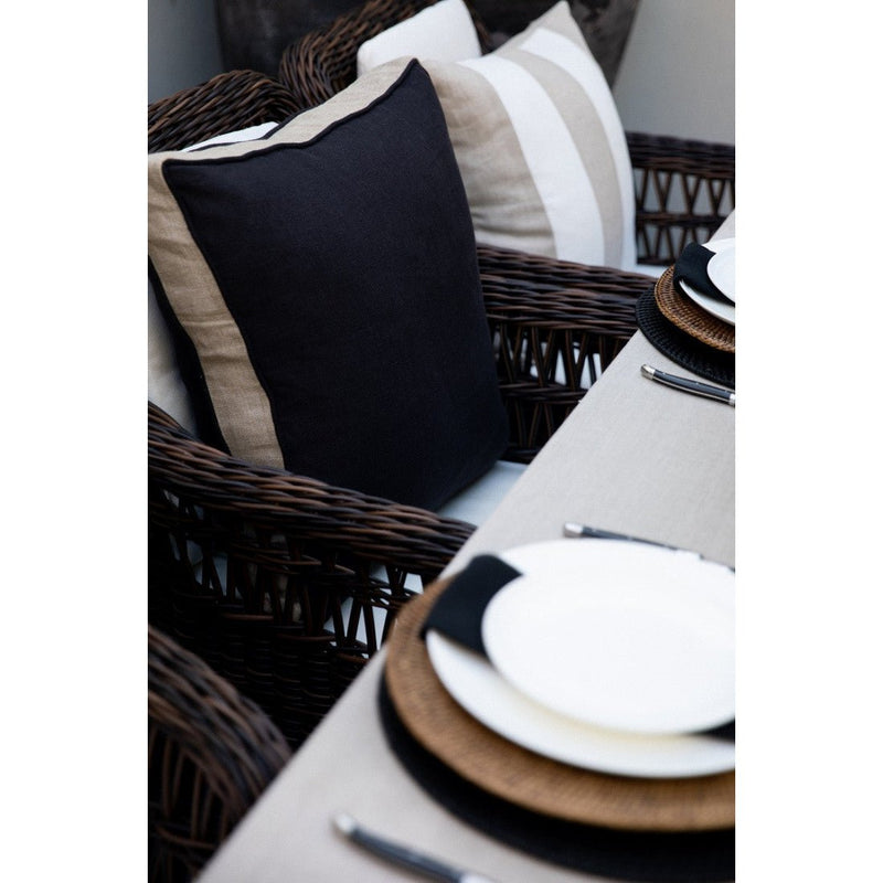 Paloma Living Linen Chic Black 30x50x6 cm