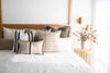 Paloma Living Kissen Linen Palma Olive 55x55