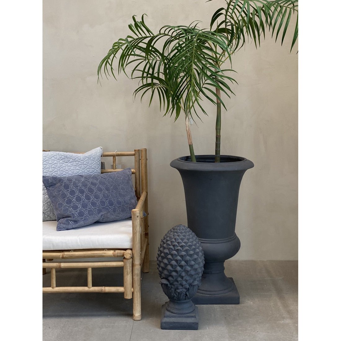 Lene Bjerre Karol Aufsatz dunkel H50 cm.