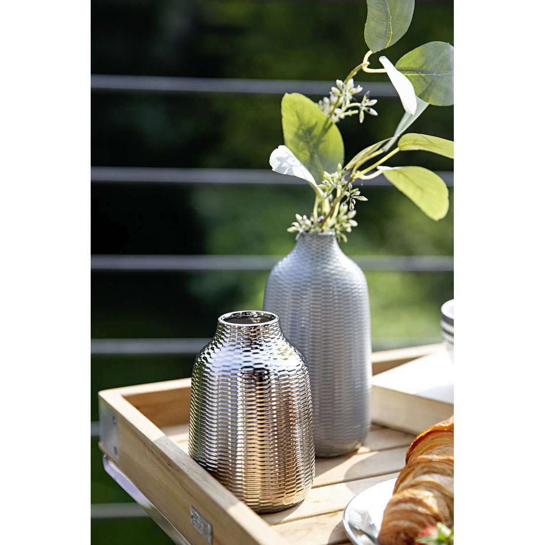 Vase Jula 18 cm bleu