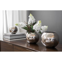 Vase Moon gehämmert H13 cm