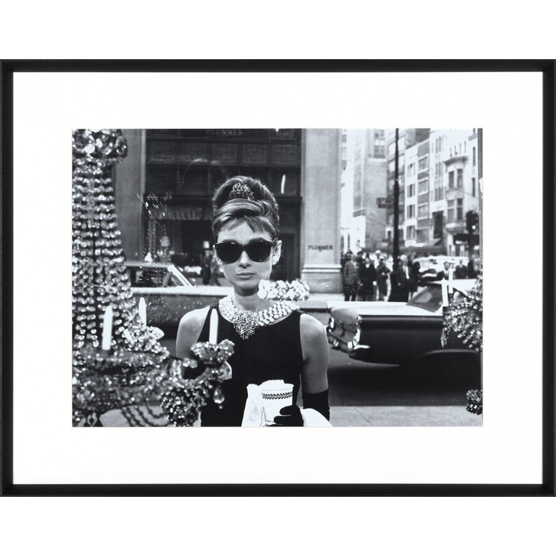 Wandbild Audrey Hepburn - Breakfast at Tiffany's