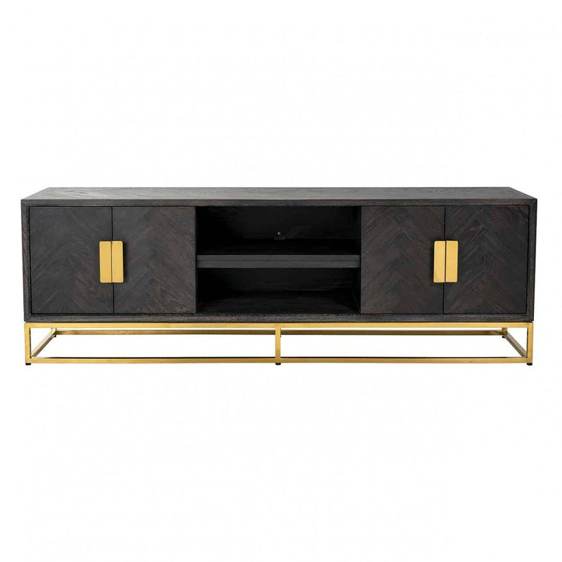 Richmond TV-Kommode 185 Blackbone Gold 185cm
