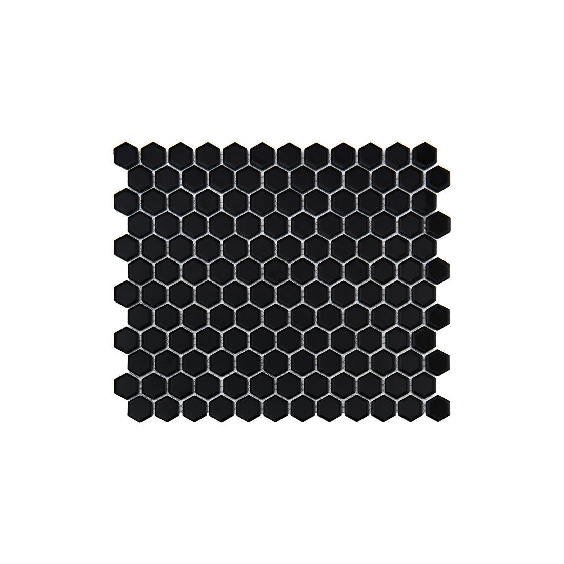 Mosaik Mini Hexagon schwarz