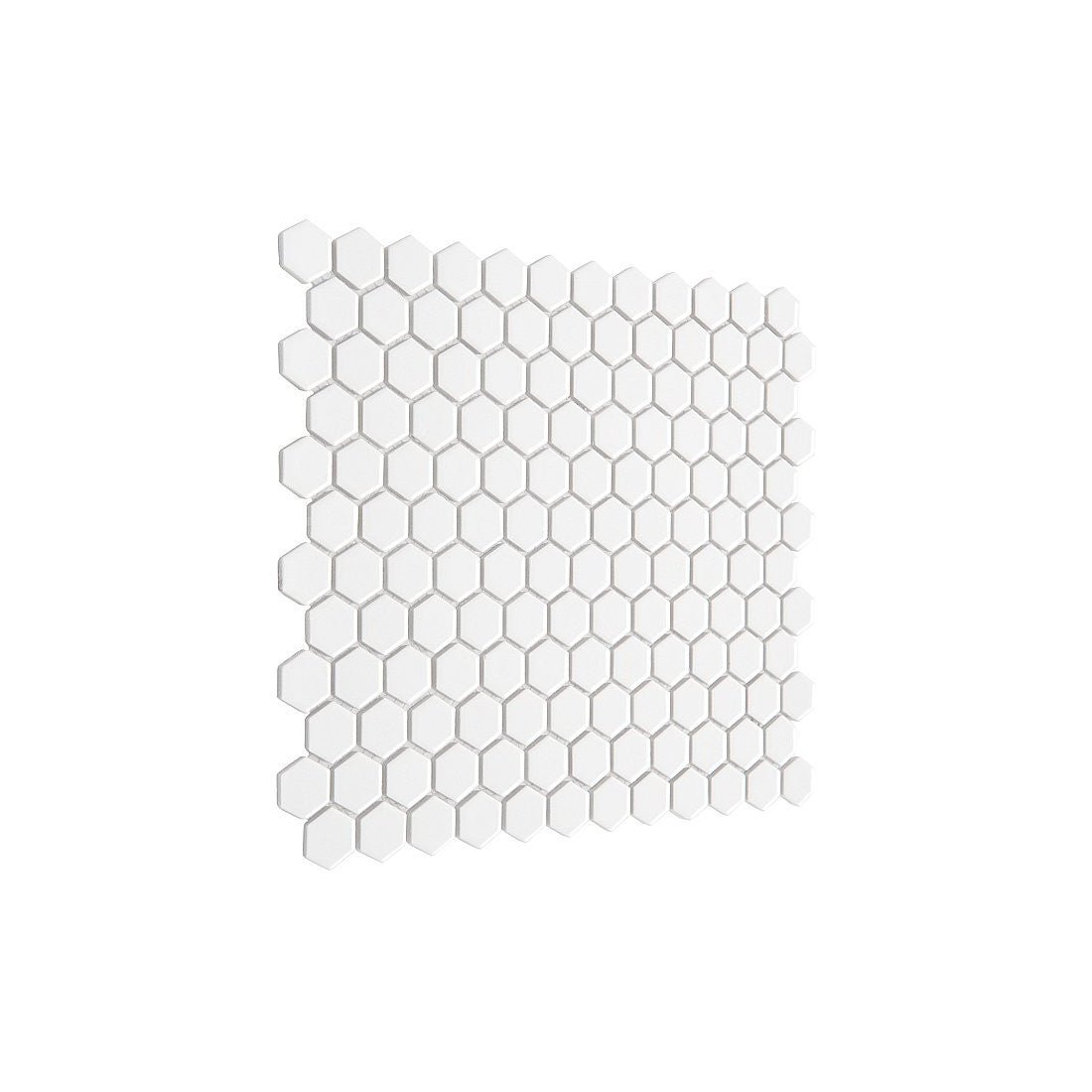 Mosaik Mini Hexagon weiß