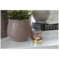 Lene Bjerre Miya Teelichthalter  Rose/Gold H7,5cm