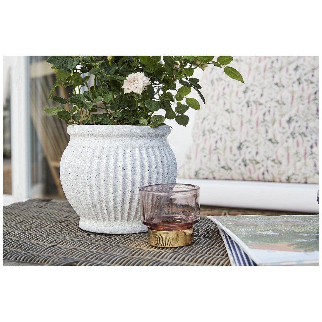 Lene Bjerre Miya Teelichthalter  Rose/Gold H7,5cm