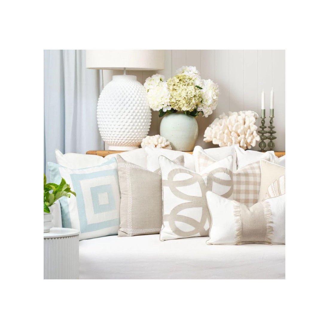 Paloma Living Dekokissen Linen Provence 50x50