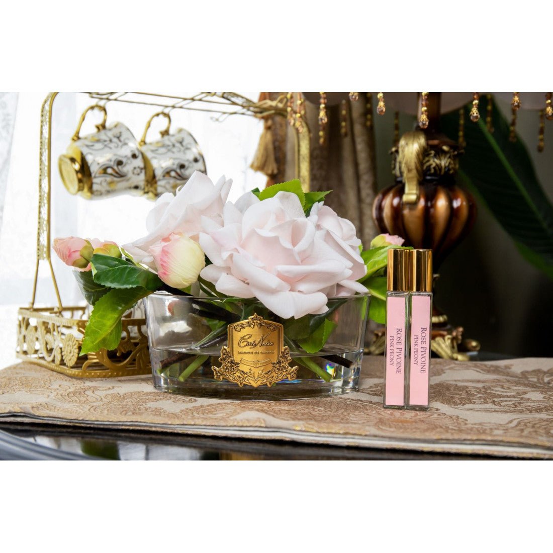 Côte Noire Oval French Pink - Pink Box with Gold
