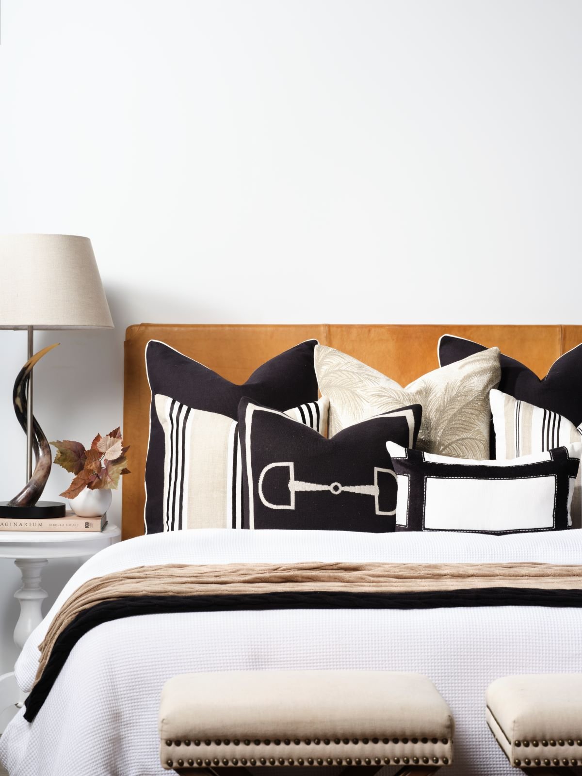 Paloma Living Kissen Linen Maison Stripe 50x50